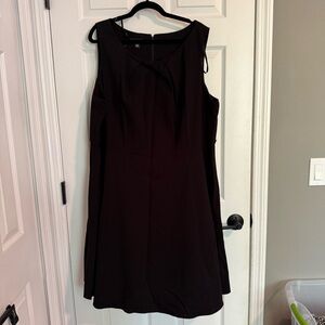 Plus Size 24W Alyx Brand Black Sleeveless Dress